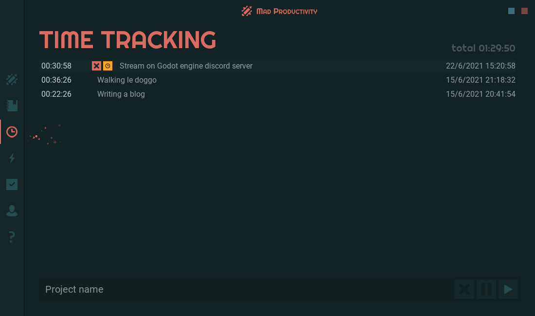 MAD PRODUCTIVITY SCREENSHOT 4